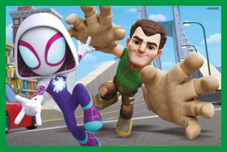 CLEMENTONI puzle Spidey and His Amazing Friends, 6 kubi, 40661 