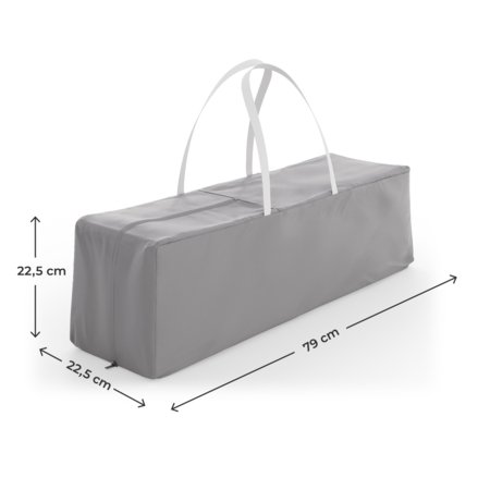 KINDERKRAFT gultiņa-manēža LEODY UP, Grey, KCLEODUPGRY0000 