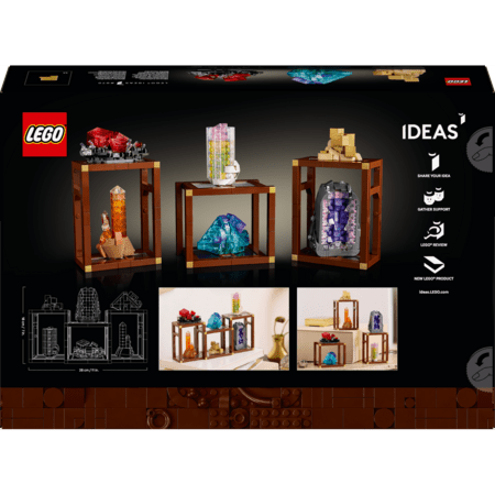 21362 LEGO® Ideas Minerālu kolekcija 