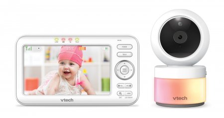 VTECH mobilā aukle ar LCD ekrāna projektoru 5" griežas, virpuļo/kustas/dubulto, VM5463 VM5463