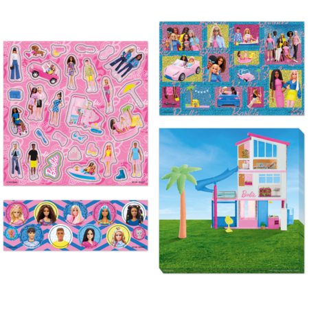 TOTUM BARBIE uzlīmes komplekts, 501188 