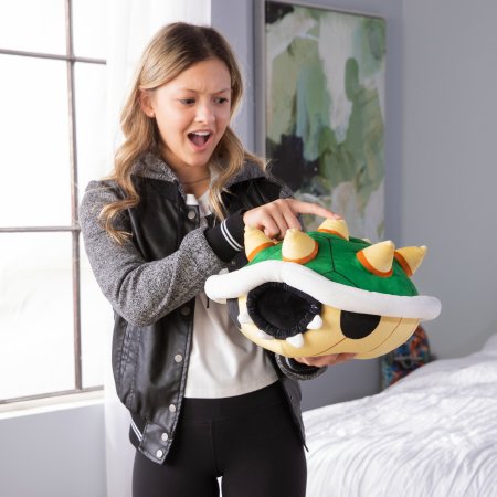 MOCCI MOCCI plīša rotaļlieta Super Mario Bowser Shell, T12411 