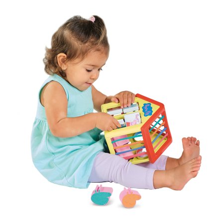 TOOMIES šķirošanas spēle Peppas Activity House, E73528 