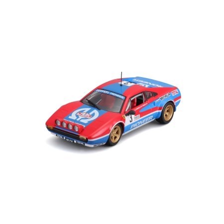 BBURAGO 1:43 Sacīkšu automašīnas modelis Ferrari 308 GTB 1982, 18-36304 