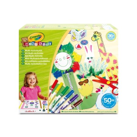 CRAYOLA MINIKIDS radošais komplekts Multi Activity Kit, 81-8133 