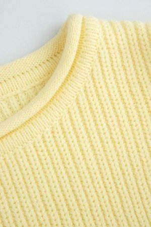 COCCODRILLO sweater FABOLOUS GIRL JUNIOR, dzeltens, ZC5172101FGJ-004-146, 146 cm 