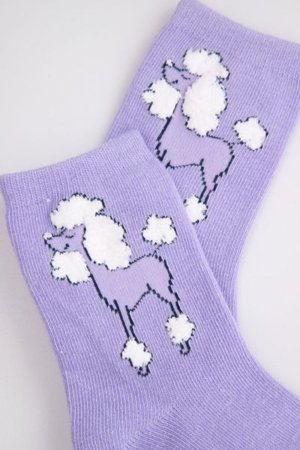 COCCODRILLO zeķes SOCKS GIRL, violeta, cm 