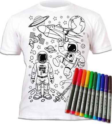 SPLAT PLANET mazgājams T-krekls Kosmoss 5-6 g, SP71218 SP71218