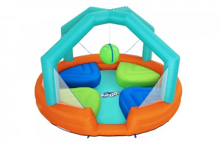 BESTWAY piepūšamā atrakcija Dodge & Drench Water Park, 4.5m x 4.5m x 2.68m, 53383 53383