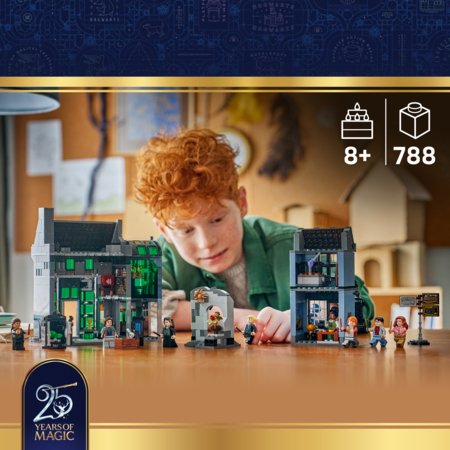 76471 LEGO® Harry Potter™ Nakteņu alejas burvju veikali 