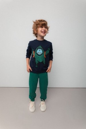 COCCODRILLO bikses, zaļš, cm 