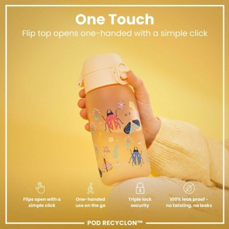 ION8 pudele, Bugs, 350 ml., I8RF350PYBUGS 