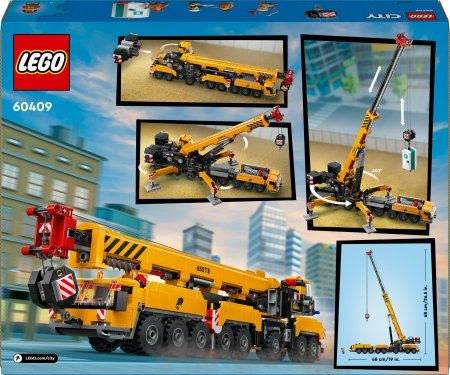 60409 LEGO® City Big Vehicles Dzeltens autoceltnis 