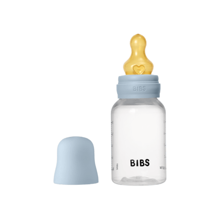BIBS barošanas pudele, 150 ml., Baby blue 