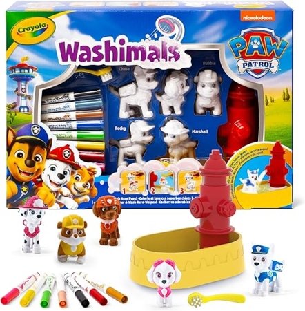 CRAYOLA radošais komplekts Washimals Paw Patrol, 5 gab, 74-0291 