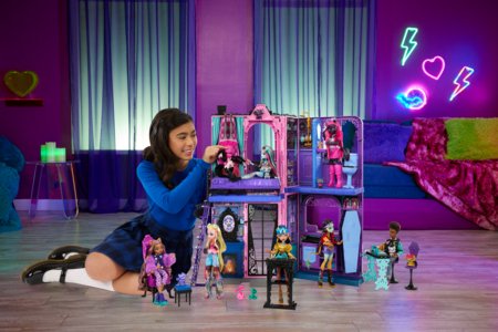 MONSTER HIGH stilīgā viesnīca, JBF16 