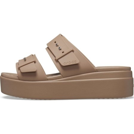 CROCS sandales BROOKLYN BUCKLE LOW smilšu krāsa, 207431-2Q9 42,5 izmērs 