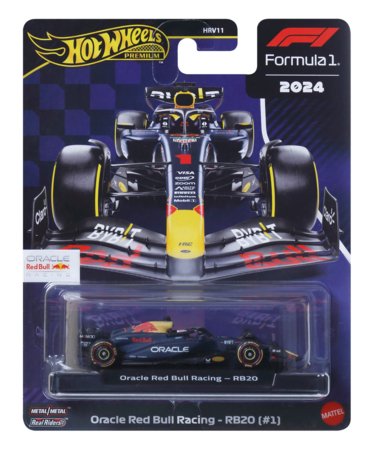 HOT WHEELS Premium Race Red Bull 2024 Makss Verstapens, JBM12 