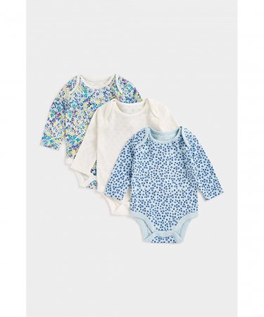 MOTHERCARE bodijs ar garām piedurknēm, 3 gab., CB358 595265