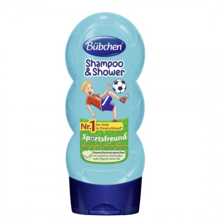 BÜBCHEN Kids Shampoo & Shower Gel, 230 ml TL22 