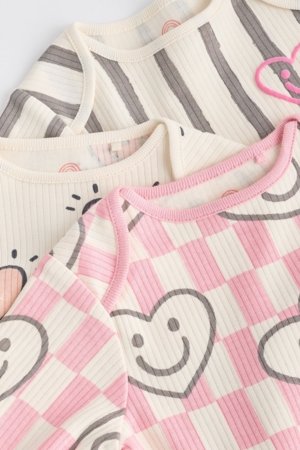 NEXT bodijs ar garām piedurknēm, 3gab., B64726 62-68 