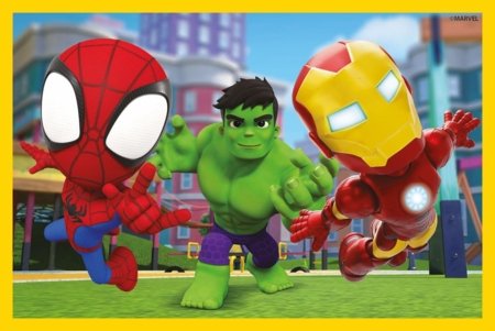 CLEMENTONI puzle Spidey and His Amazing Friends, 6 kubi, 40661 