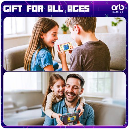 Orb Retro pārnēsājama spēļu konsole, 150 spēles, OR-RETARCCTL 