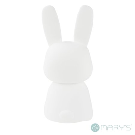 MARY'S LED naktslampiņa BIG BUNNY, White, 29 cm., MW20792 