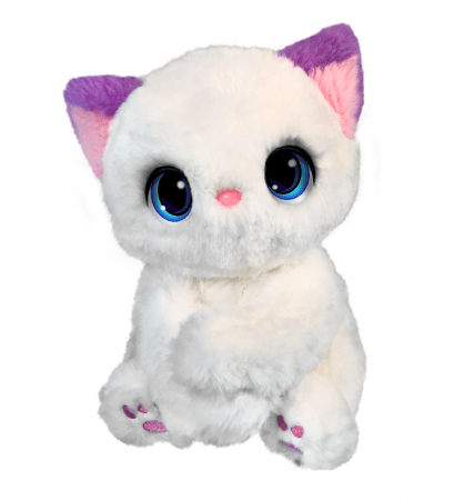 MY FUZZY FRIENDS interaktīvā mīkstā rotaļlieta Kitty, 18297 18297