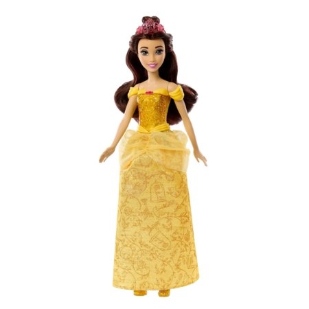 DISNEY PRINCESS lelle  - Belle no Beauty and the Beast, Skaistule un briesmonis, HLW11 HLW11