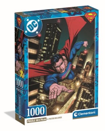KLEMENTONI puzle Supermens, 1000 gab., 37506 