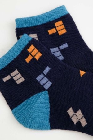 COCCODRILLO zeķes, melni, WC6382217SOB-015-030, 30/33 cm 