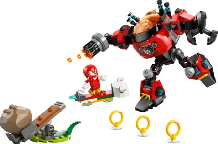 77005 LEGO® Sonic the Hedgehog™ Knuckles pret Dr. Eggman Egg Crusher robotu 