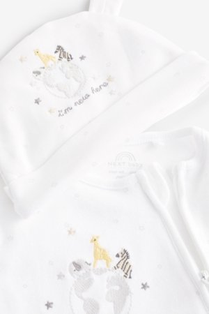 NEXT zīdaiņu kombinezons + cepure, D91011 