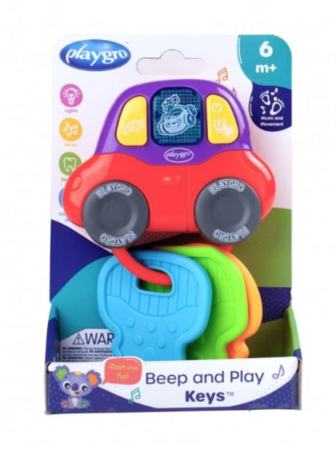 PLAYGRO muzikāla rotaļlieta Beep And Play Keys, 6389065 
