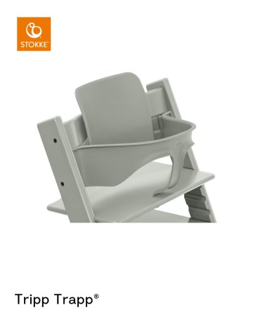 STOKKE barošanas krēsla sēdeklītis TRIPP TRAPP, Glacier Green, 650007 