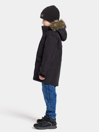 DIDRIKSONS ziemas jaka OXID, melna, 504934-060, 160 cm 