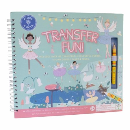 FLOSS AND ROCK Krāsošanas komplekts ar pārceļamiem zīmejumiem, Enchanted, 47P5981 