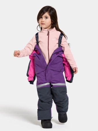 DIDRIKSONS ziemas kombinezons BJÄRVEN 3, violets, 505466-I12, 140 cm 