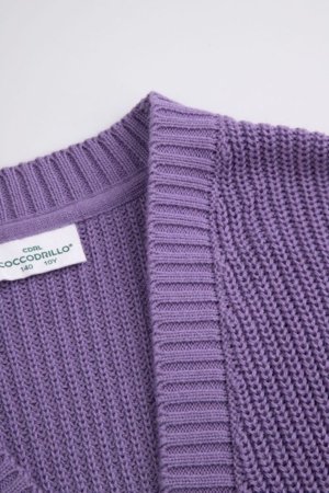 COCCODRILLO kardigāns, rozā, WC6172206CSG-016-104, 104 cm 