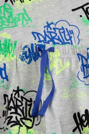 COCCODRILLO pidžama, pelēka, WC6448215PJS-022-140, 140/146 izmērs 