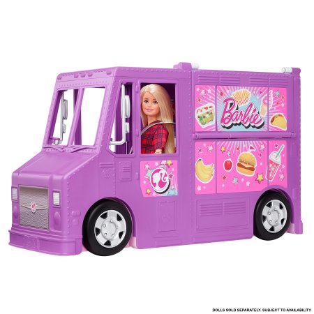 BARBIE pārtikas kravas mašīnu rotaļu komplekts, GMW07 GMW07