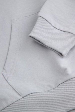 COCCODRILLO džemperis ar kapuci, pelēks, WC6132301VBA-019-146, 146 izmērs 