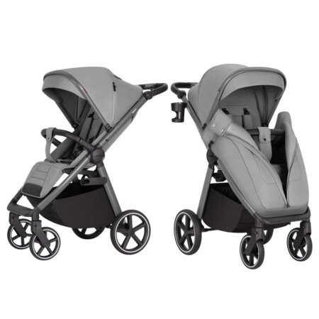 CARRELLO ratiņi BRAVO SL DELUXE, Shuttle grey, CRL-5520  