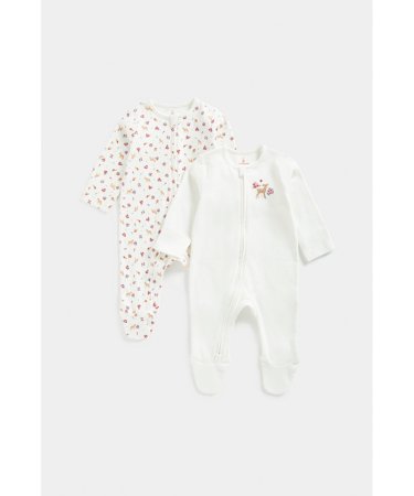MOTHERCARE zīdaiņu kombinezons, 2 gab., FE102 