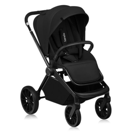 LIONELO ratiņi MIKA PLUS, Black onyx 