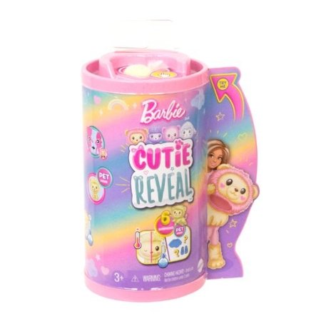 BARBIE lelle Cutie Reveal Čelsija jaukā lauva, HKR21 HKR21
