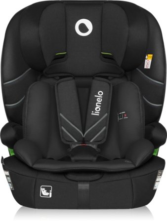 LIONELO autokrēsls LEVI FIX I-SIZE, Black carbon, 76-150 cm. 