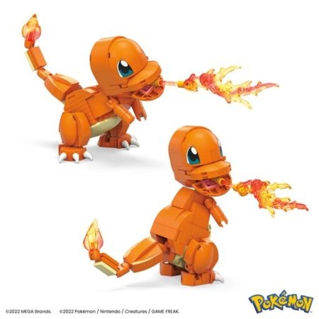 MEGA CONSTRUX POKEMON būvē un rādi Charmander, GKY96 GKY96