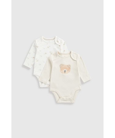 MOTHERCARE bodijs ar garām piedurknēm, 2gab., GF309 